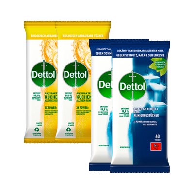Image of Dettol Reinigunstücher Duos*