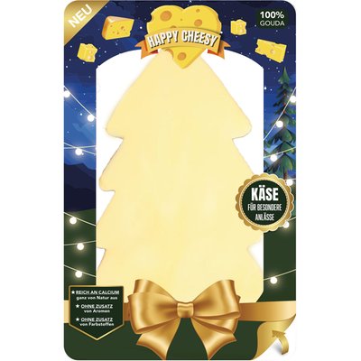 Image of Happy Cheesy  Weihnachtliche Käsescheiben*