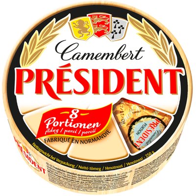 Image of President Camembert Portionen