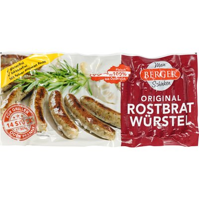 Image of Berger Original Rostbratwürstel