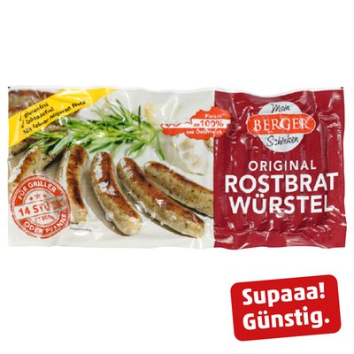 Image of Berger Original Rostbratwürstel