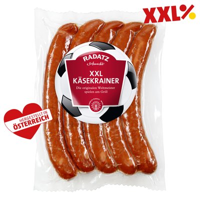 Image of Käsekrainer, Käsekrainer scharf* od. Bratwürstel*