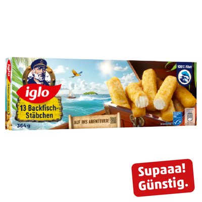 Image of Backfisch-Stäbchen*