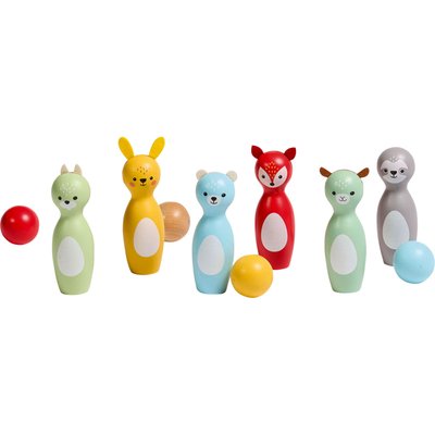 Image of Holz-Bowling-Set* 10-teilig
