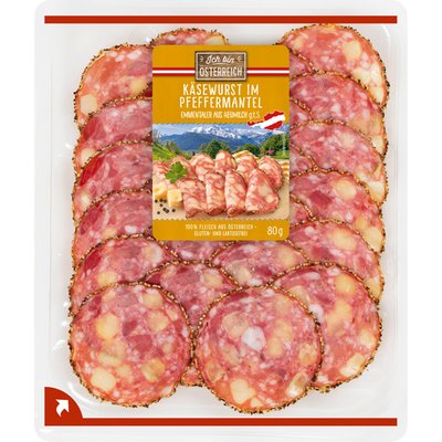 Image of Käsewurst im Pfeffermantel