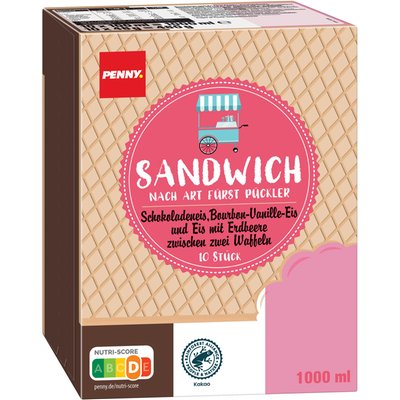 Image of PENNY. Sandwich nach Fürst-Pückler Art