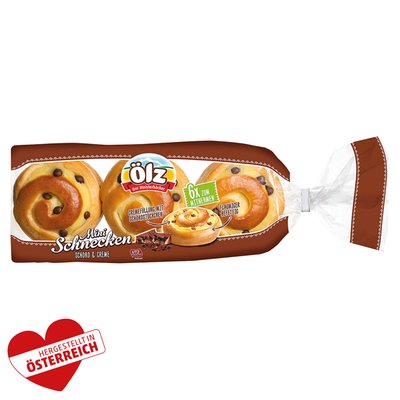 Image of Ölz Mini Schnecken Schoko & Creme