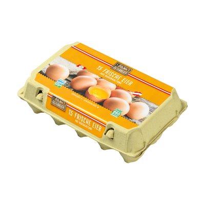 Image of 15 frische Eier aus Bodenhaltung
