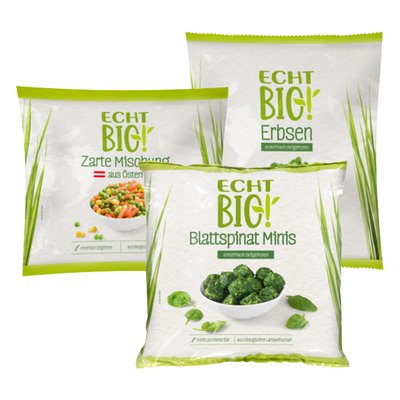 Image of Blattspinat*, Erbsen* od. Zarte Mischung*