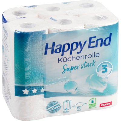 Image of Happy End Küchenrollen 3-lagig