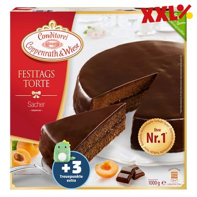Image of Sacher-* od. Schwarzwälder Kirschtorte*