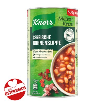 Image of Knorr Meisterkessel Serbische Bohnensuppe