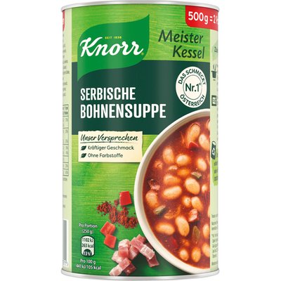 Image of Knorr Meisterkessel Serbische Bohnensuppe