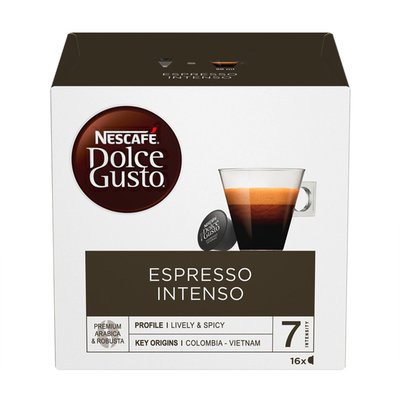 Image of Nescafe Dolce Gusto Kapseln - Espresso Intenso