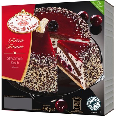 Image of Coppenrath & Wiese Stracciatella-Kirsch-Torte*