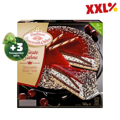 Image of Coppenrath & Wiese Stracciatella-Kirsch-Torte*