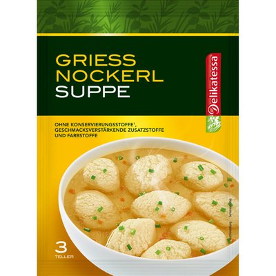 Image of Delikatessa Griessnockerl-Suppe