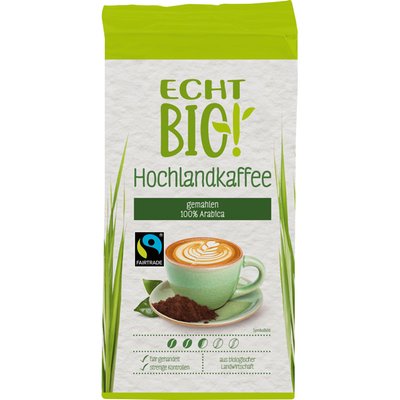 Image of ECHT BIO! Hochlandkaffee gemahlen