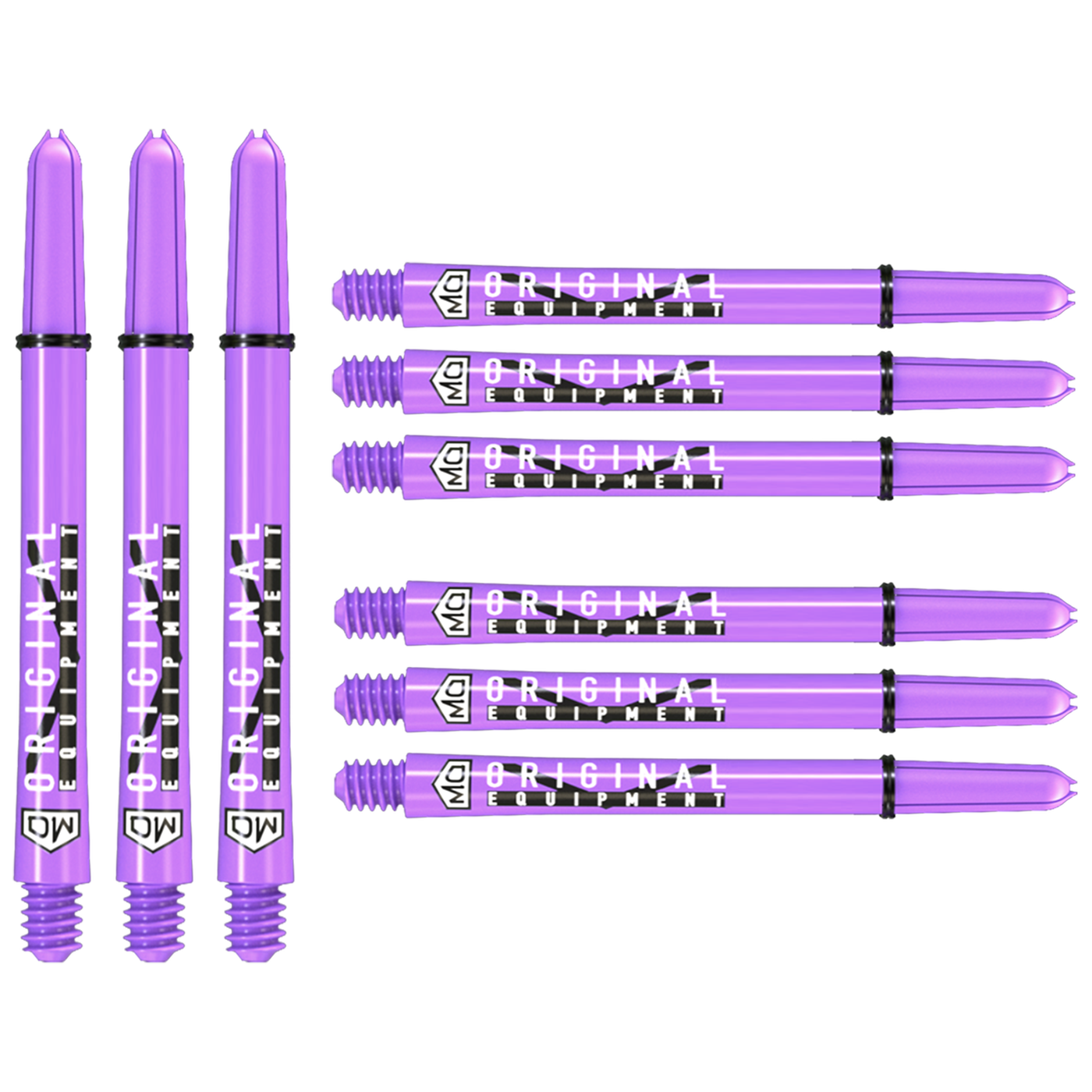 DW Clinch 3 Sets Purple Darts Shafts