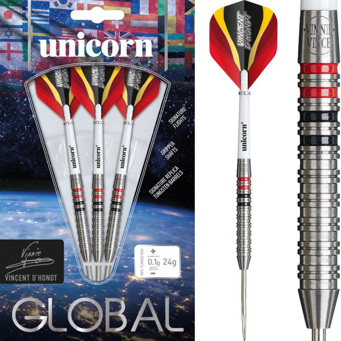 Unicorn Vincent D'Hondt 90% Darts