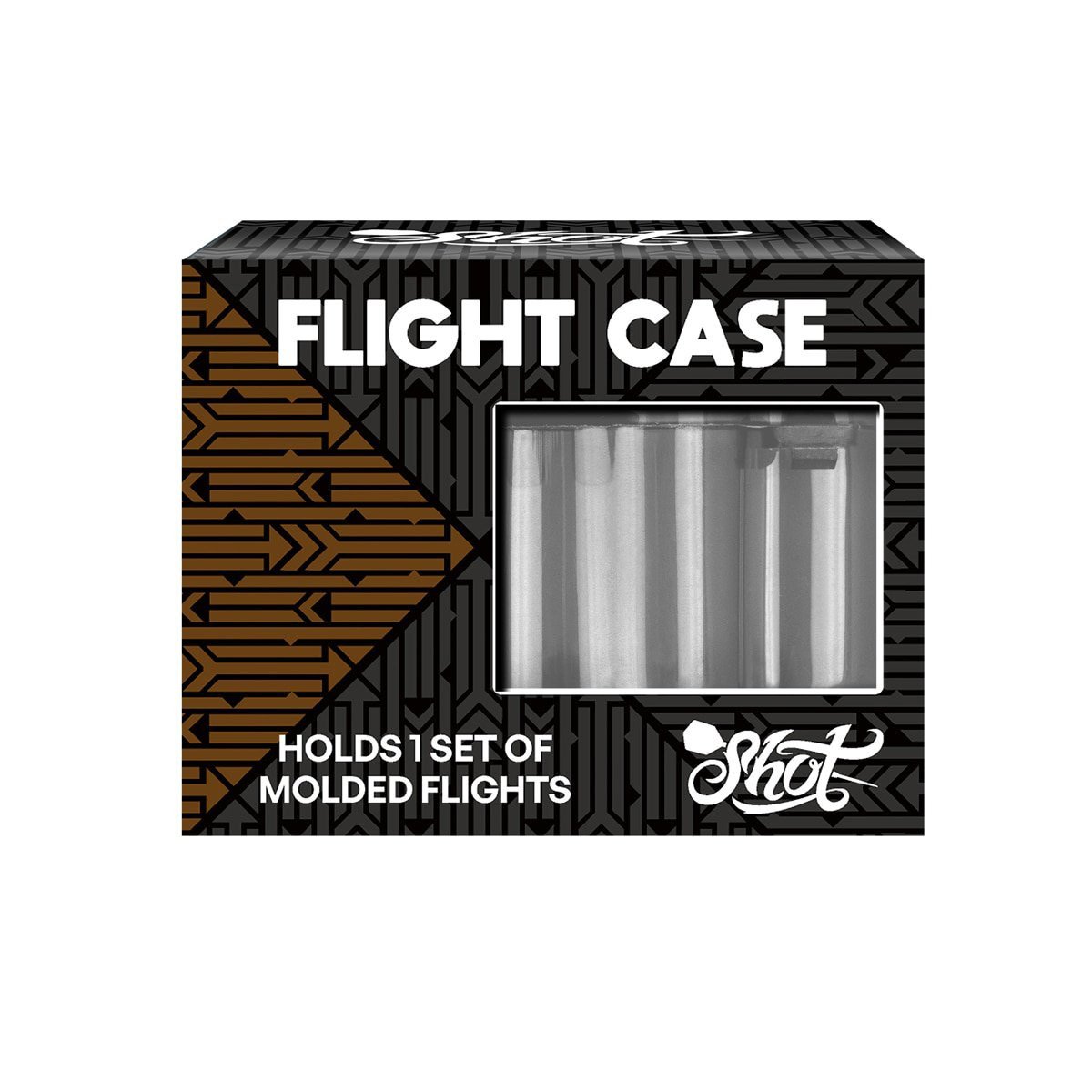 Dardera Shot Flight  Clear - Fundas para dardos