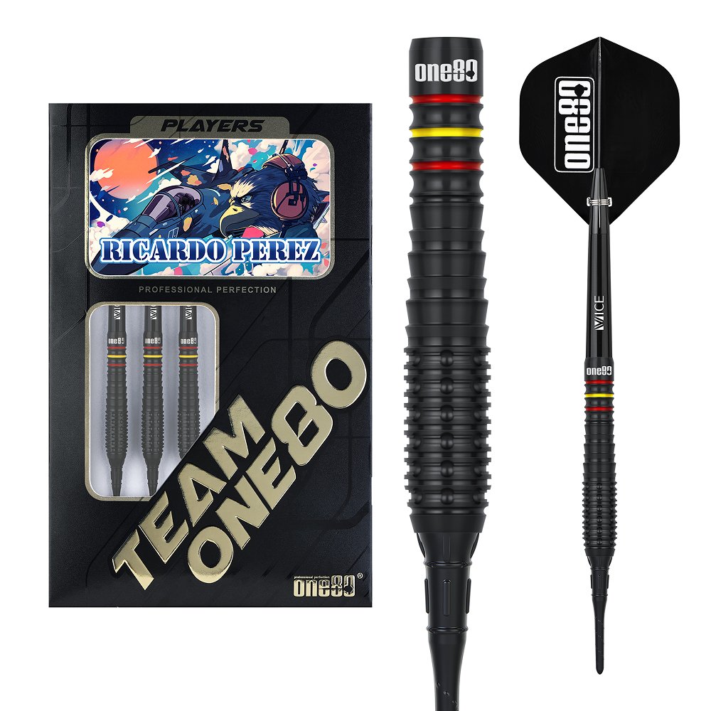 ONE80 Ricardo Perez V2 90% - Freccette Soft Darts