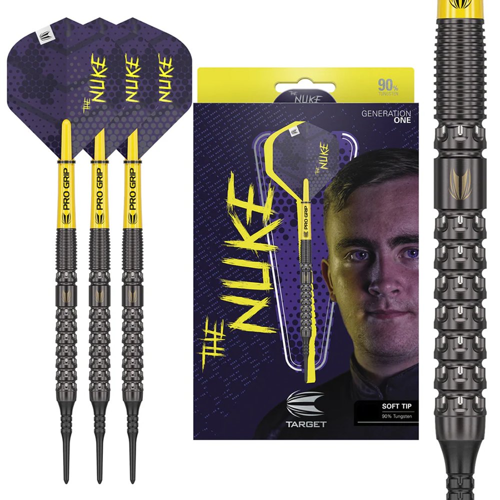 ルークリトラー　G1 スティールダーツ Target Luke Littler G1 90% - Soft Tip Darts - Dartshopper.com