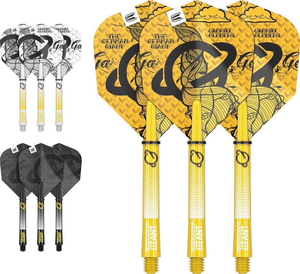 Target Gabriel Clemens Ink Flight Shaft Kit - Dart Flights