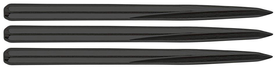 Unicorn Steel Dart Points Volute Black