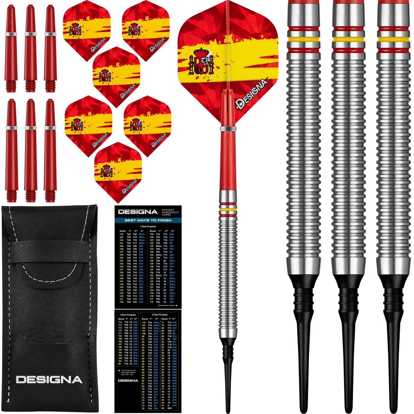 Patriot X Spain 90% Soft Tip Darts