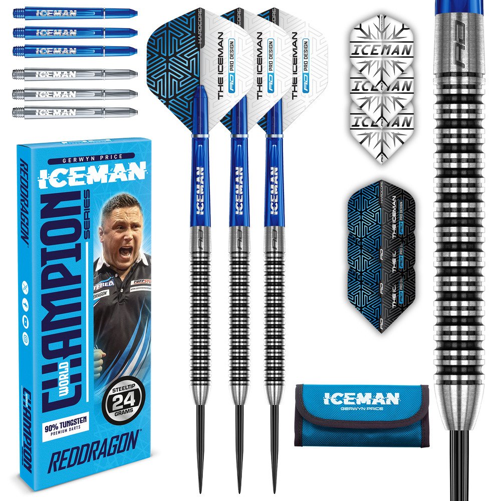Red Dragon Gerwyn Price Iceman Champions Series 90% Dartshopper Exclusives - Darts
