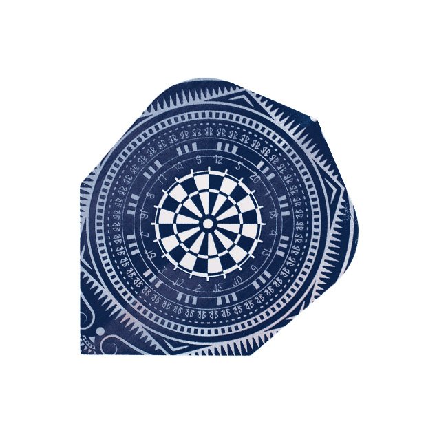 Alette Harrows Quadro Dartboard Blue