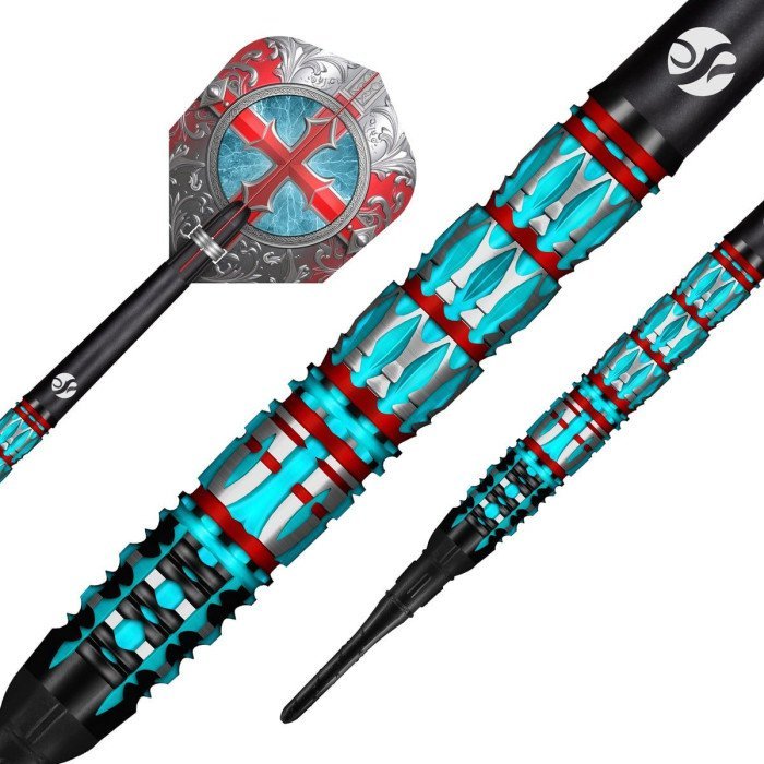 Shot Future Knights St George 95% Soft Tip Darts - Dartshopper