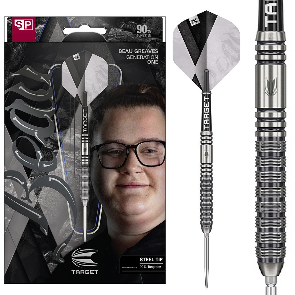 Target Beau Greaves G1 Swiss Point 90% Darts - Dartshopper.com