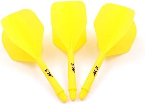 Cuesoul - Tero Flight System AK5 Rost Standard - Yellow - Dart Flights