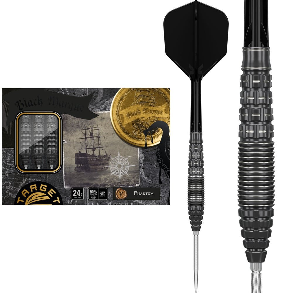 Target Japan Black Marque Phantom Swiss Point 90% Darts