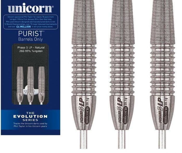 Unicorn Purist Evolution Phase 5 LP 95% Darts