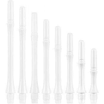 Cosmo Darts Fit Gear Slim - Clear White - Spinning Skafter