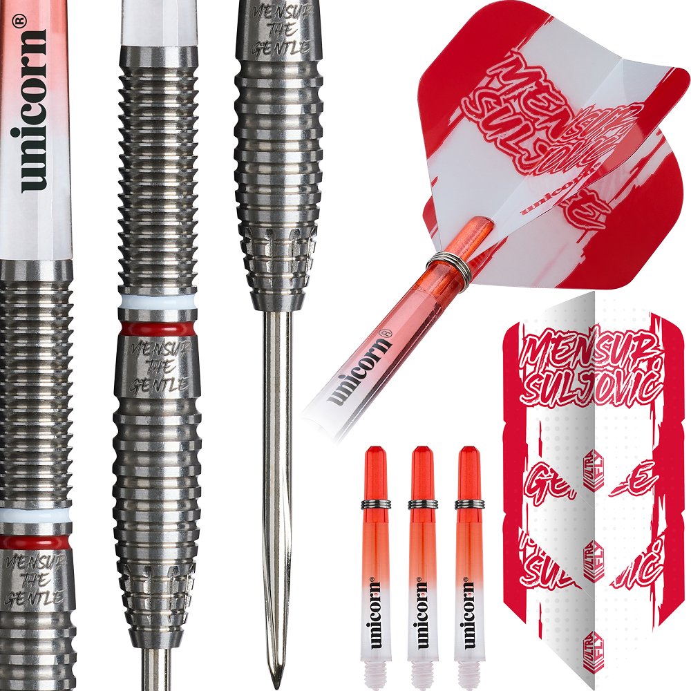 Unicorn Mensur Suljovic 95% - Steel Tip Darts - Dartshopper.com