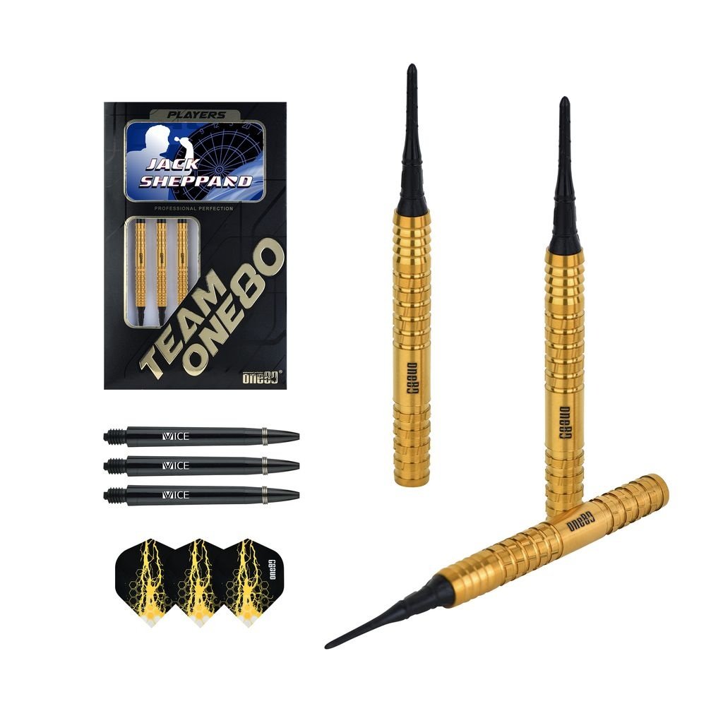 ONE80 Jack Sheppard 90% Soft Tip Darts