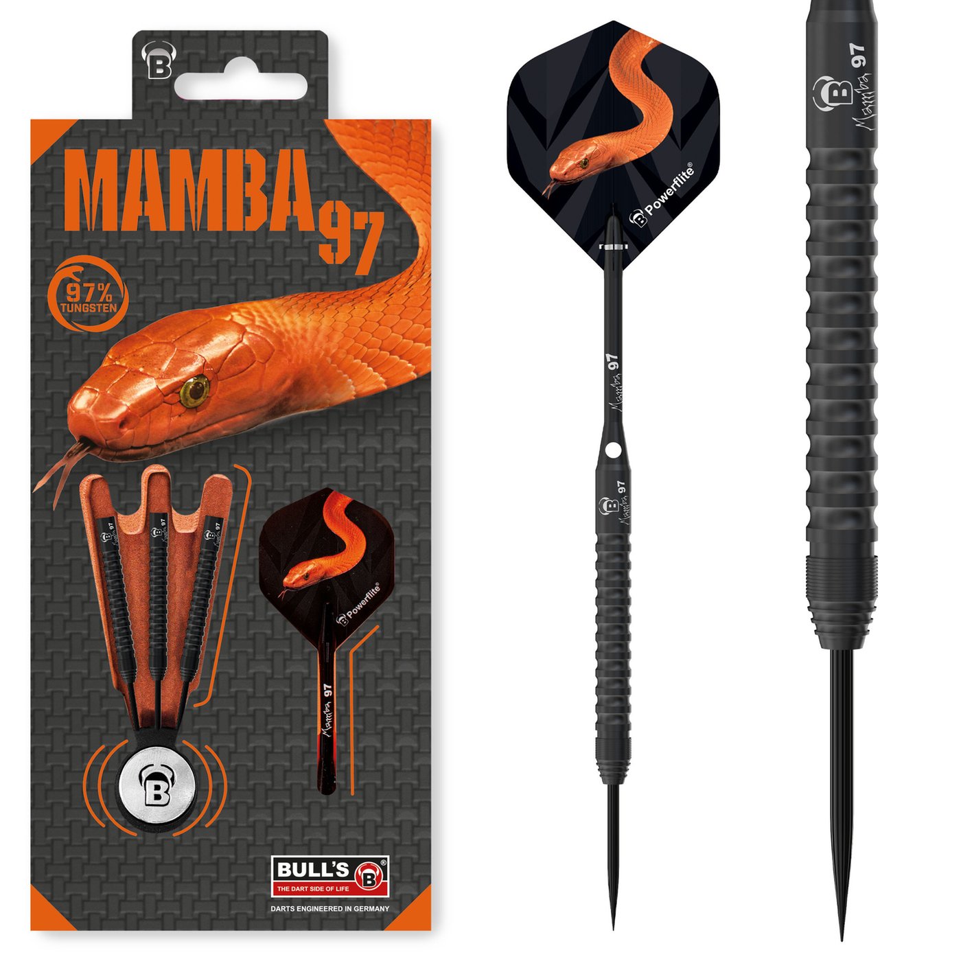 [Tweedekans]BULL'S Mamba97 M3-23 gram