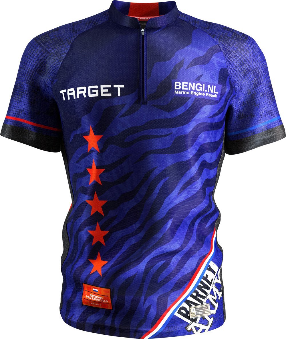 Target Raymond van Barneveld Collarless Dart Shirt 2025