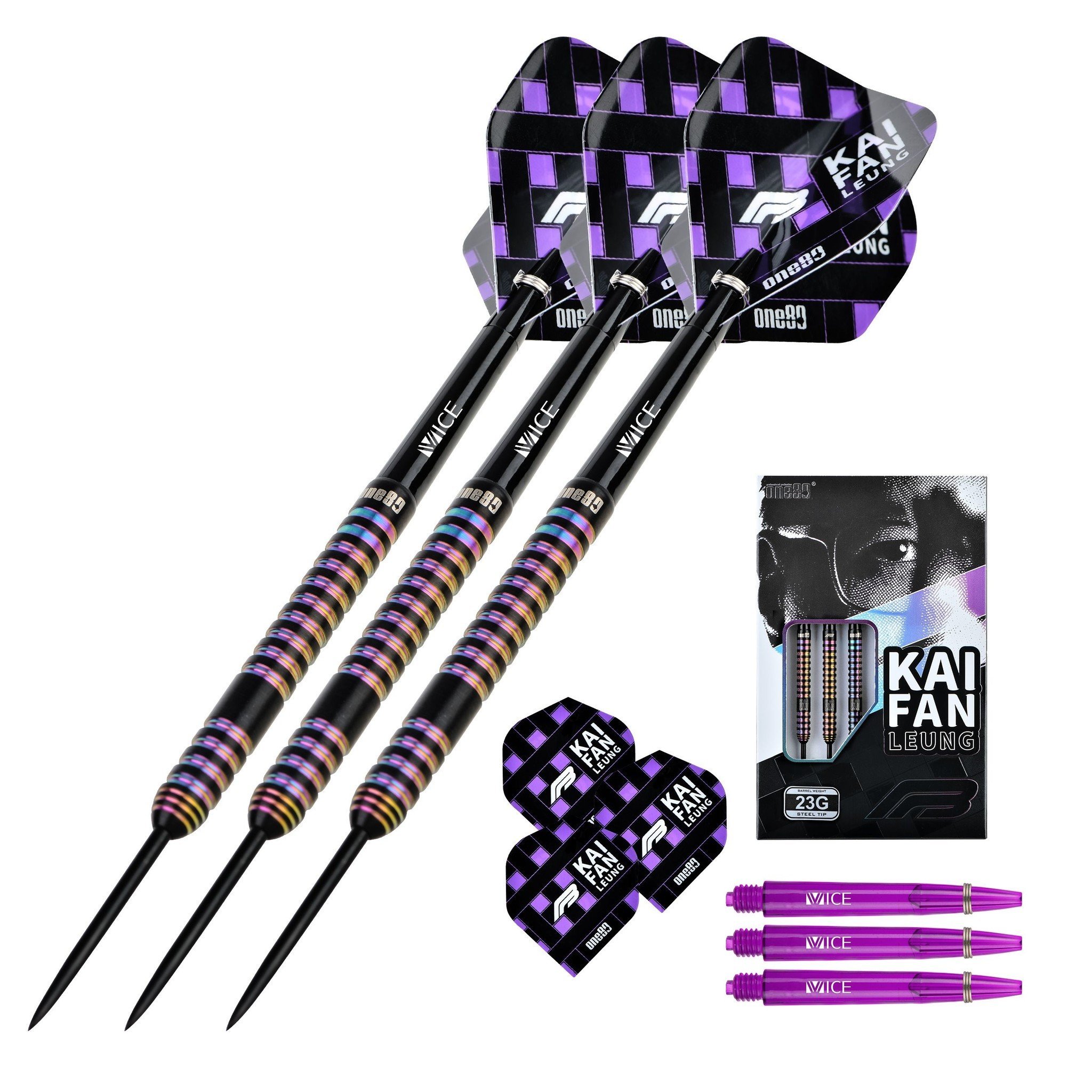 ONE80 FB Kai Fan Leung Signature V2 90% Darts