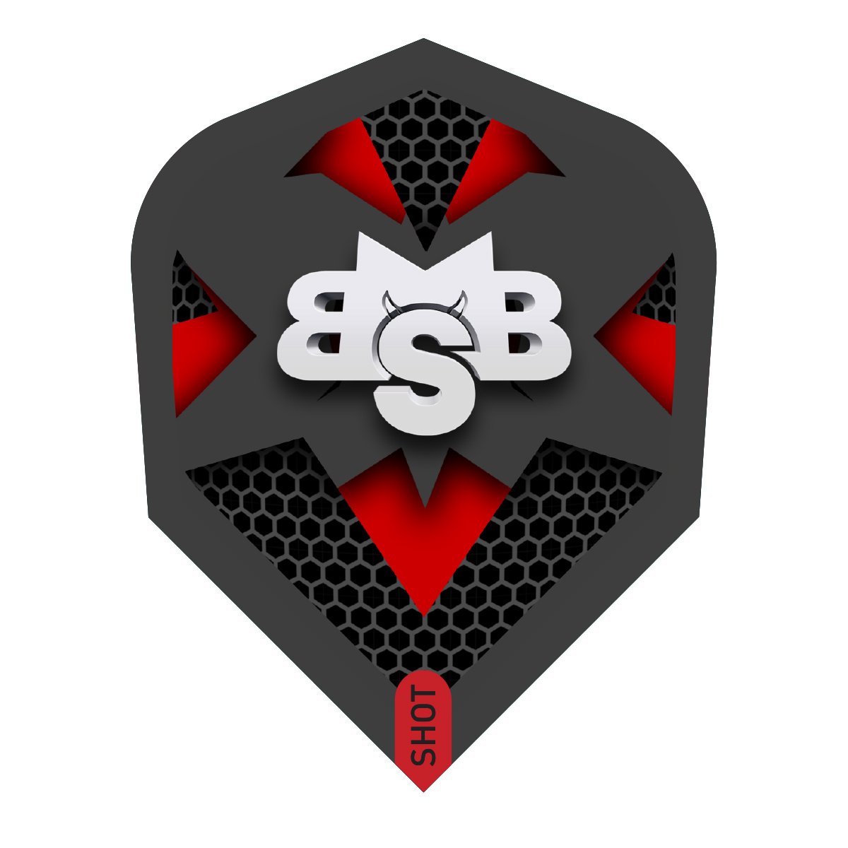Shot Michael Smith Tenacious Flight Std.6 Darts Flights