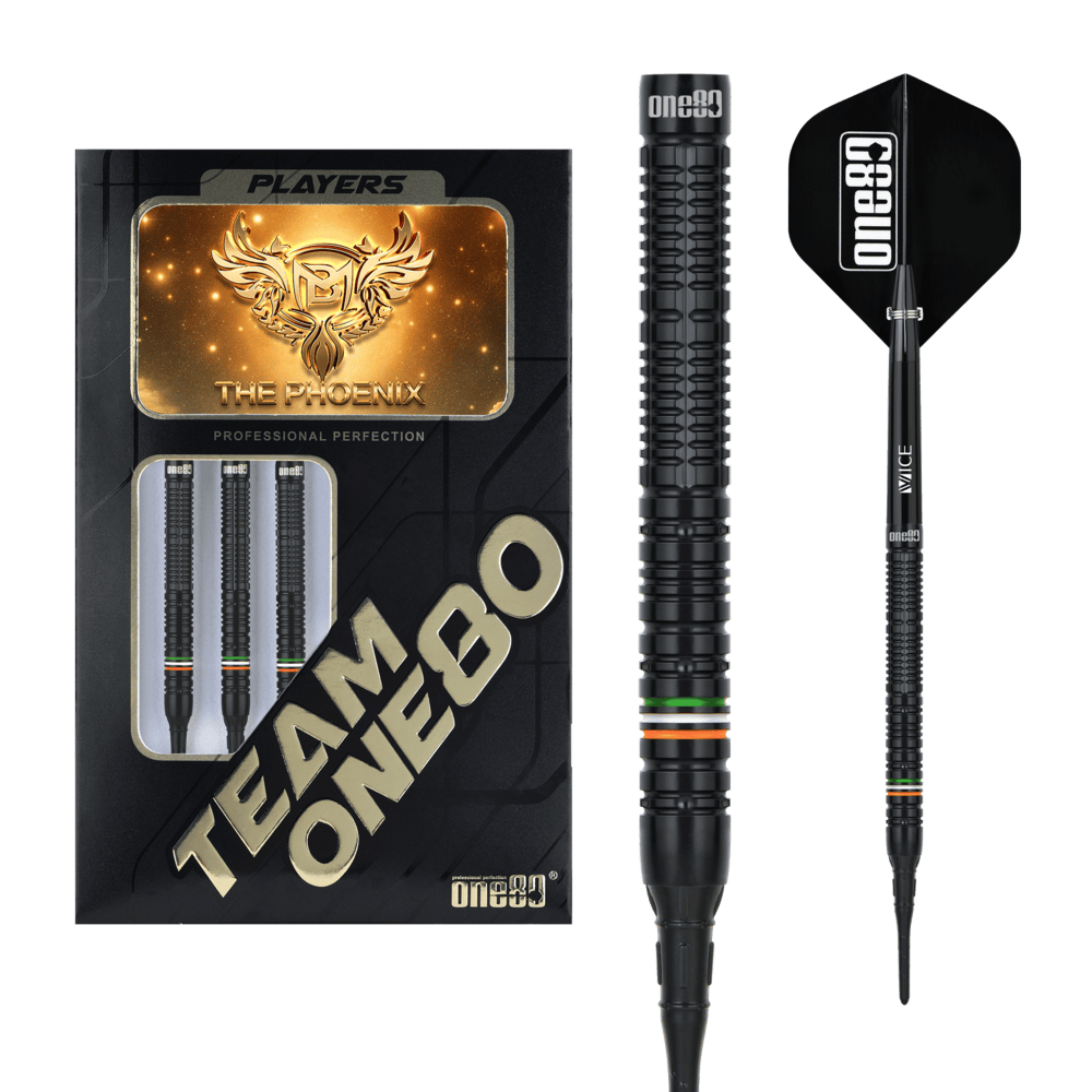 ベース ichirojam ONE80 Mahi Bosmia 90% Soft Tip Darts