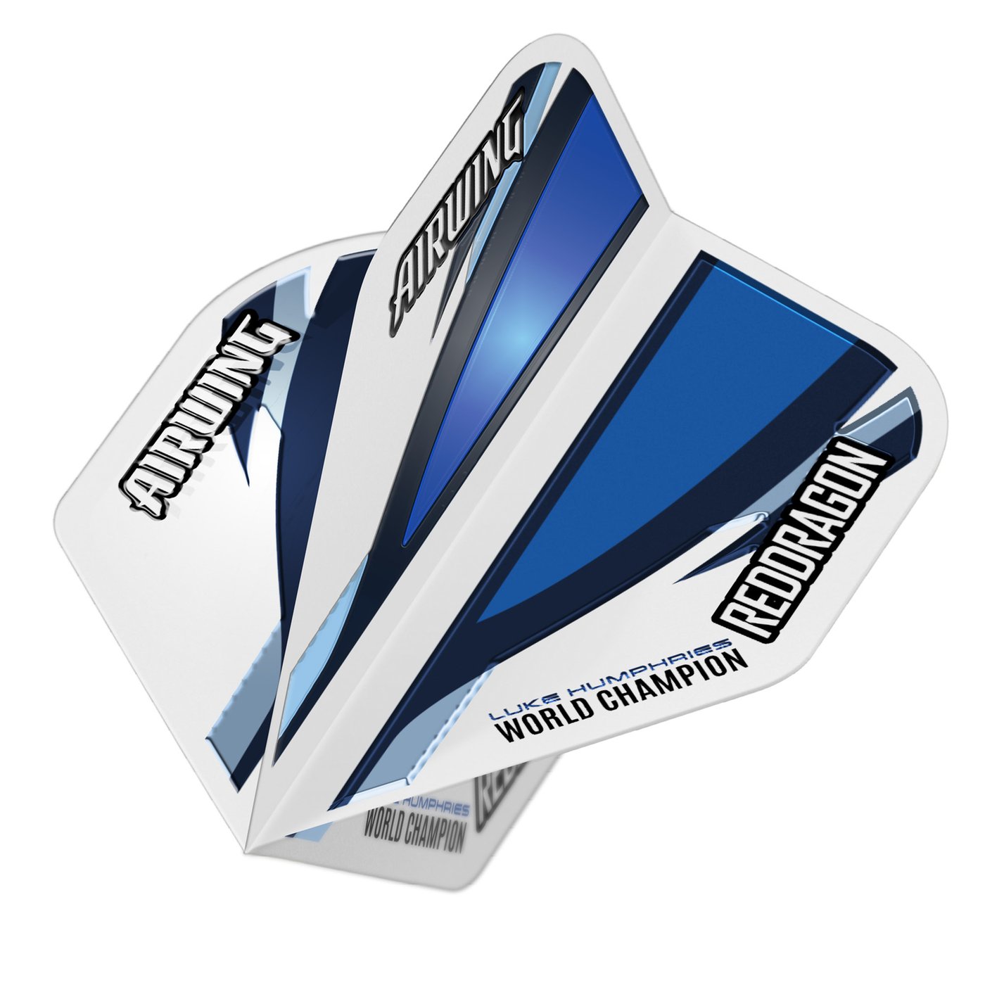 Red Dragon Airwing Luke Humphries World Champion White Blue Darts Flights