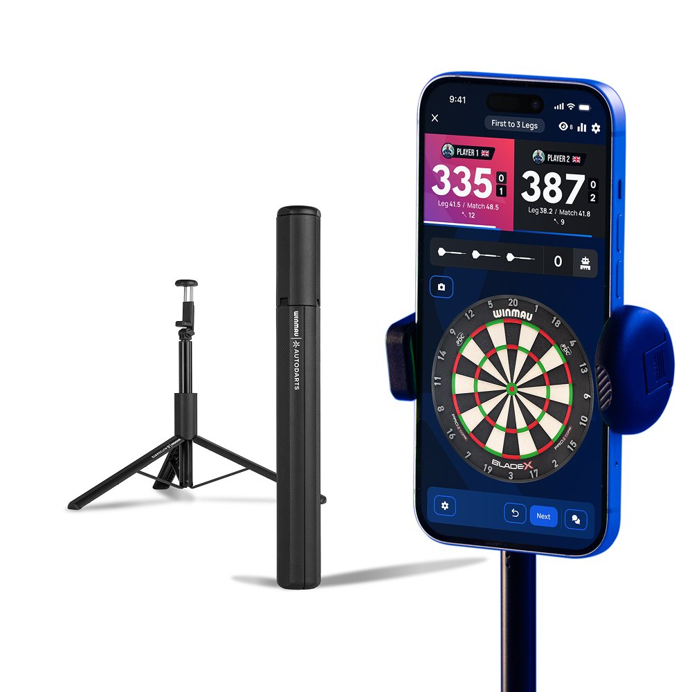 Winmau Autodarts Lens Stativ + 1-Monats-Abo - Telefonhalterung
