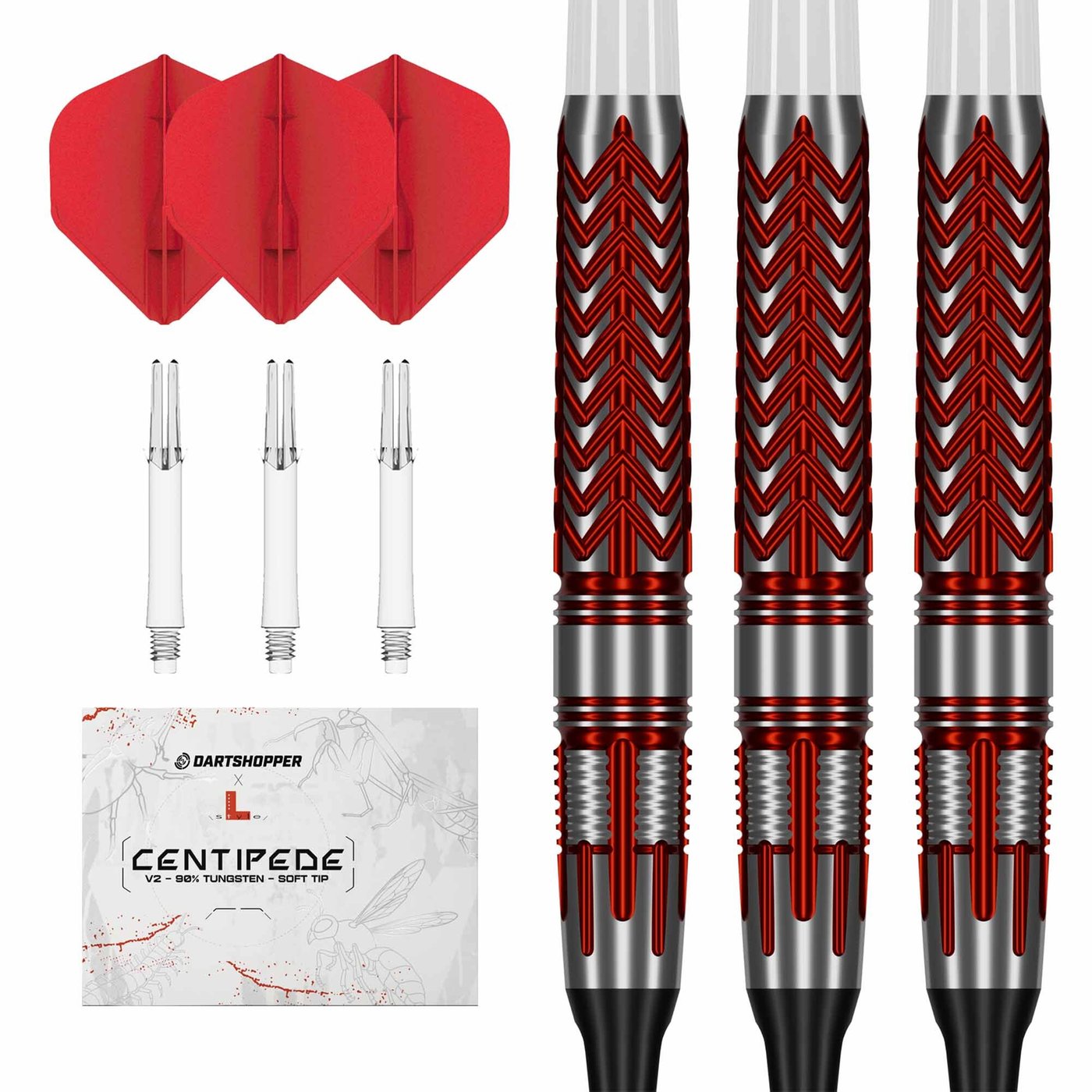 L-Style Centipede V2 90% - Dartshopper Exclusive - Soft Tip Darts