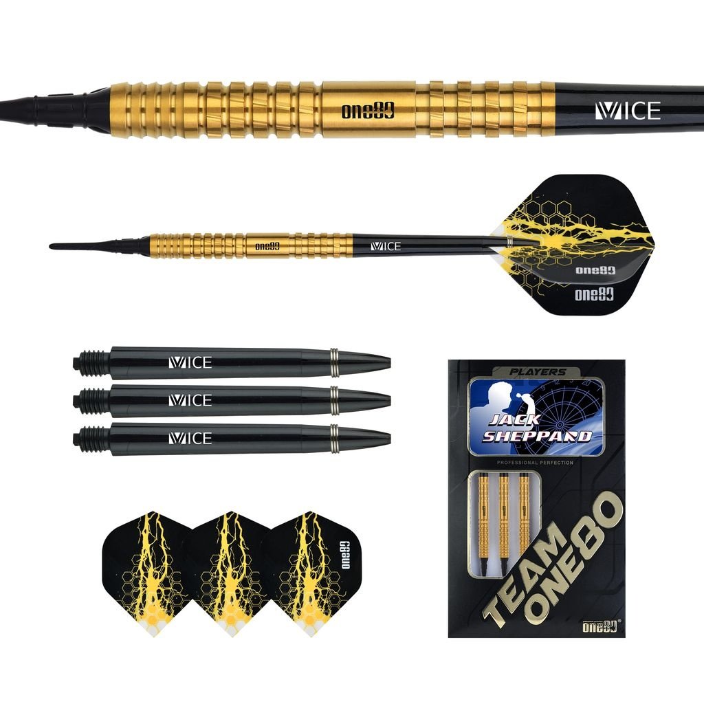 ONE80 Jack Sheppard 90% Soft Tip Darts