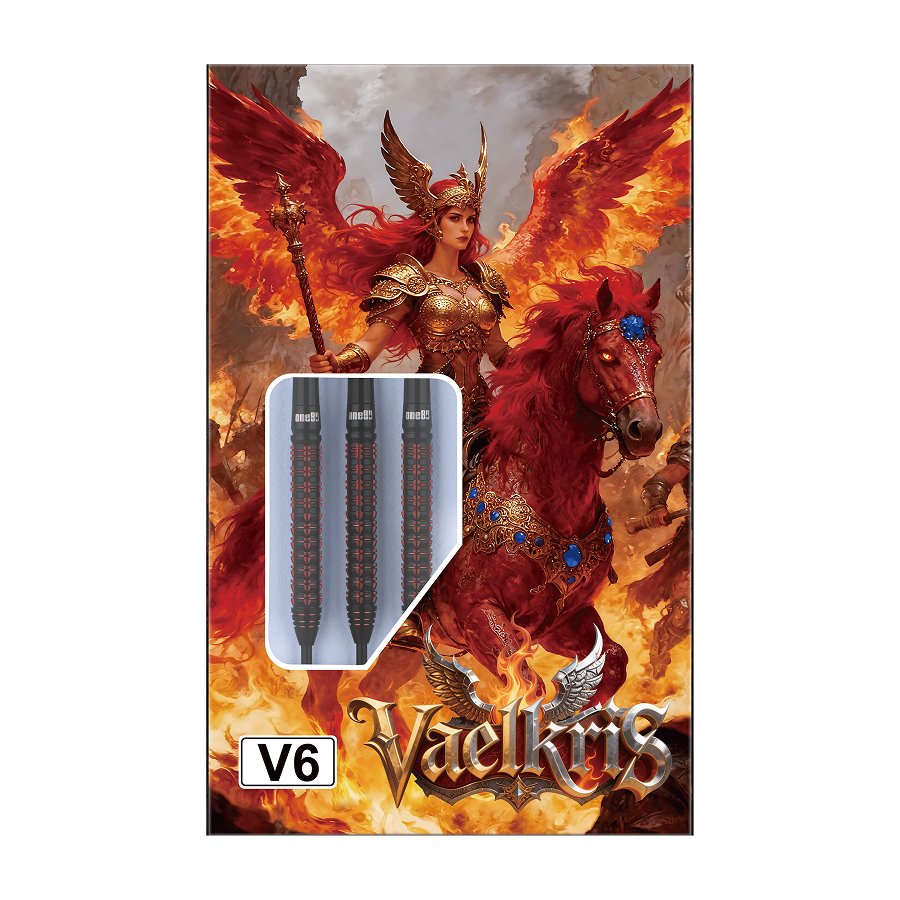 ONE80 Vaelkris V06 90% Steel Tip Darts - Dartshopper